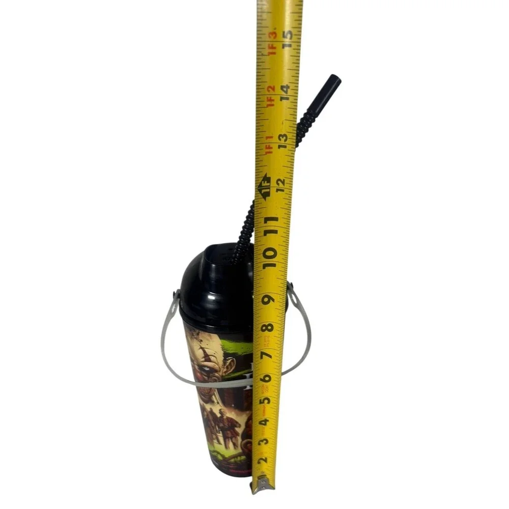 Universal Halloween Horror Nights Studio 2018 Cup lid straw walking dead zombies